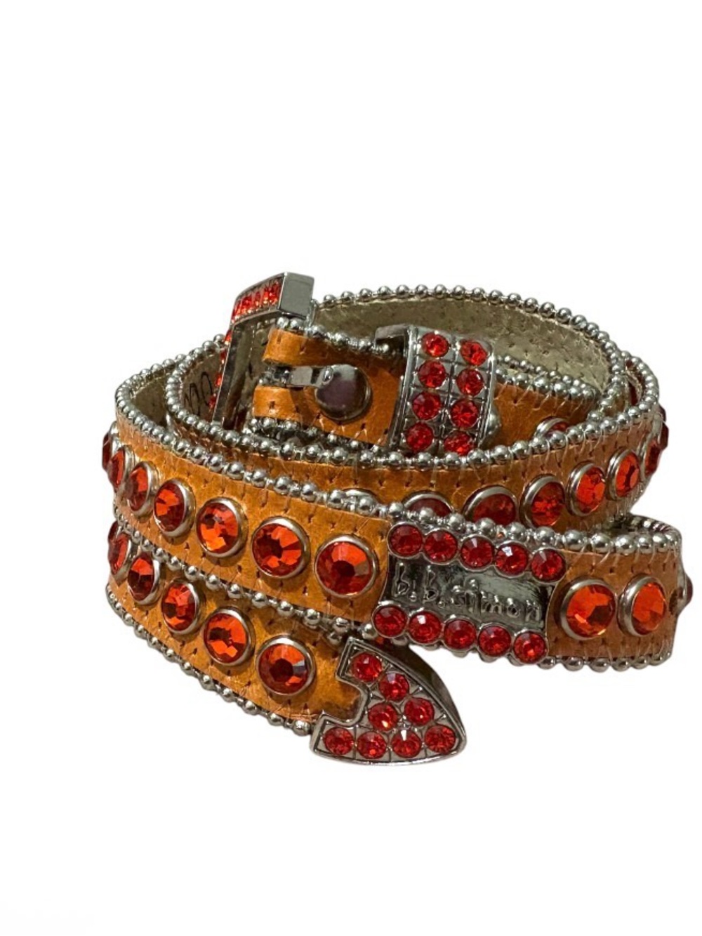 B.B Simon Swarovski Crystal Belt
